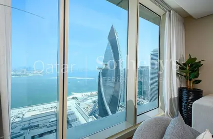 شقة - 2 غرف نوم - 3 حمامات للبيع في أجنحة وريزيدنس كمبينسكي - الخليج الغربي - الدوحة