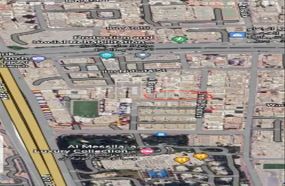 صورة لـ موقع على الخريطة قطعة أرض - استوديو للبيع في شارع احمد بن ماجد - المسيلة - الدوحة ، صورة رقم 1