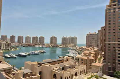 Apartment - 2 Bedrooms - 3 Bathrooms for sale in One Porto Arabia - Porto Arabia - The Pearl Island - Doha