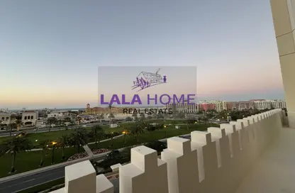 شقة - غرفة نوم - 2 حمامات للايجار في فيفا غرب - فيفا بحرية - جزيرة اللؤلؤة - الدوحة