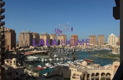 Apartment - 2 Bedrooms - 3 Bathrooms for rent in East Porto Drive - Porto Arabia - The Pearl Island - Doha
