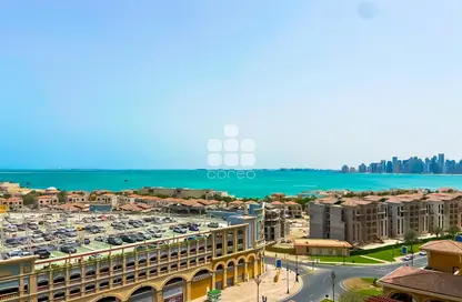 شقة - غرفة نوم - 2 حمامات للايجار في طريق بورتو الشرقي - بورتو أرابيا - جزيرة اللؤلؤة - الدوحة