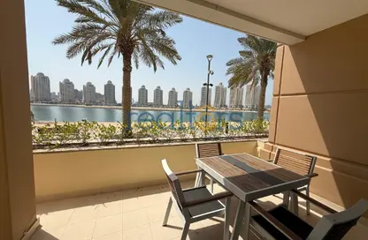 Apartment - 1 Bedroom - 2 Bathrooms for rent in Viva West - Viva Bahriyah - The Pearl Island - Doha