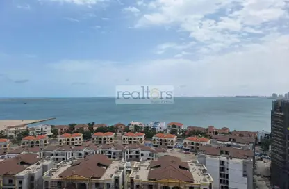Apartment - 3 Bedrooms - 4 Bathrooms for rent in Jumanah Tower 29 - Porto Arabia - The Pearl Island - Doha