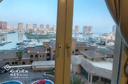 شقة - 3 غرف نوم - 4 حمامات للبيع في طريق بورتو الغربي - بورتو أرابيا - جزيرة اللؤلؤة - الدوحة