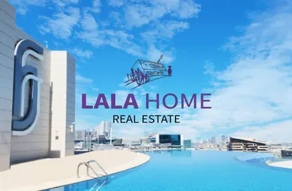 Duplex - 1 Bedroom - 2 Bathrooms for rent in FJ9 Residential Tower - Marina District - Lusail