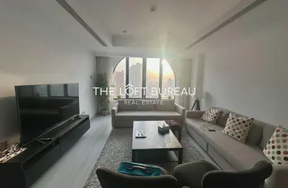Apartment - 1 Bedroom - 2 Bathrooms for rent in East Porto Drive - Porto Arabia - The Pearl Island - Doha