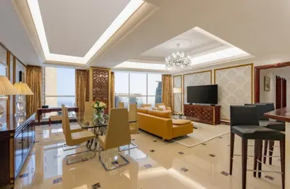 Hotel Apartments - 2 Bedrooms - 2 Bathrooms for rent in West Bay Tower - West Bay - West Bay - Doha