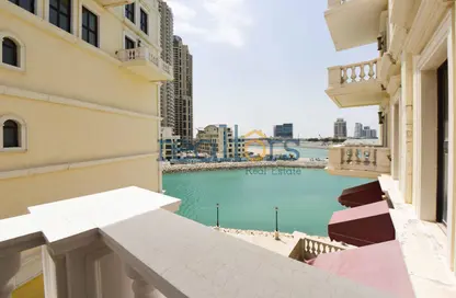 Apartment - 1 Bedroom - 2 Bathrooms for sale in Mercato - Qanat Quartier - The Pearl Island - Doha
