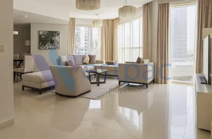 Apartment - 2 Bedrooms - 3 Bathrooms for rent in Burj DAMAC Marina - Marina District - Lusail