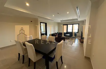 Apartment - 1 Bedroom - 2 Bathrooms for rent in East Porto Drive - Porto Arabia - The Pearl Island - Doha