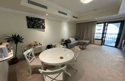 Apartment - 1 Bedroom - 2 Bathrooms for rent in East Porto Drive - Porto Arabia - The Pearl Island - Doha