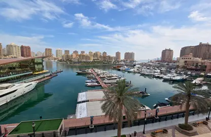 شقة - غرفة نوم - 2 حمامات للايجار في بوابة المارينا - بورتو أرابيا - جزيرة اللؤلؤة - الدوحة