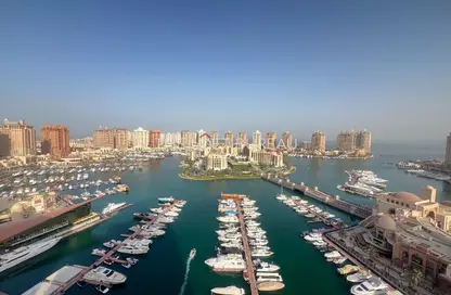 Apartment - 3 Bedrooms - 4 Bathrooms for rent in East Porto Drive - Porto Arabia - The Pearl Island - Doha
