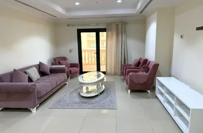 Apartment - 2 Bedrooms - 3 Bathrooms for rent in East Porto Drive - Porto Arabia - The Pearl Island - Doha
