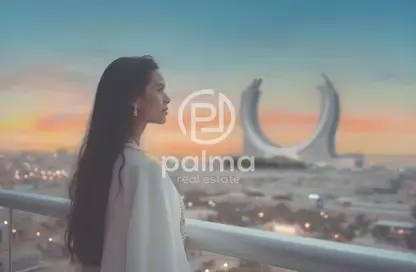 شقة - غرفة نوم - 2 حمامات للبيع في برج مارينا 07 - منطقة المارينا - الوسيل