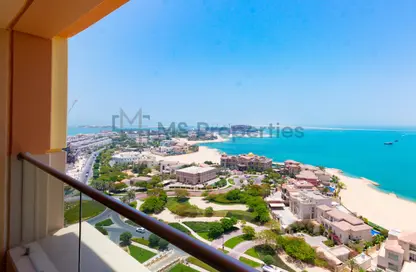 Apartment - Studio - 1 Bathroom for rent in Viva East - Viva Bahriyah - The Pearl Island - Doha