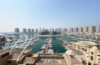 شقة - 2 غرف نوم - 2 حمامات للايجار في برج 24 - بورتو أرابيا - جزيرة اللؤلؤة - الدوحة