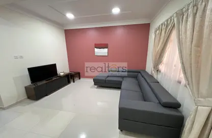 Living Room image for: Apartment - 1 Bedroom - 1 Bathroom for rent in Al Thumama - Al Thumama - Doha, Image 1