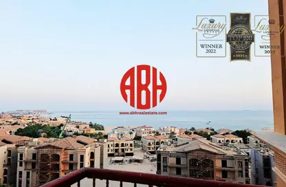 Apartment - 1 Bedroom - 2 Bathrooms for sale in East Porto Drive - Porto Arabia - The Pearl Island - Doha Apartment - 1 Bedroom - 2 Bathrooms for sale in East Porto Drive - Porto Arabia - The Pearl Island - Doha