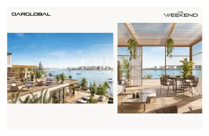 Terrace image for: Apartment - 3 Bedrooms - 3 Bathrooms for sale in Qetaifan Islands - Lusail, Image 1