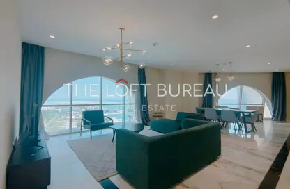 Penthouse - 3 Bedrooms - 5 Bathrooms for rent in Floresta Gardens - Floresta Gardens - The Pearl Island - Doha
