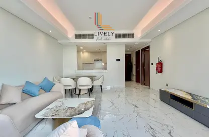 Apartment - 1 Bedroom - 2 Bathrooms for rent in Lusail Marina Heights - Marina District - Lusail