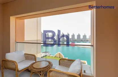 Apartment - 1 Bedroom - 2 Bathrooms for rent in Viva West - Viva Bahriyah - The Pearl Island - Doha