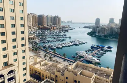 Apartment - Studio - 1 Bathroom for rent in West Porto Drive - Porto Arabia - The Pearl Island - Doha