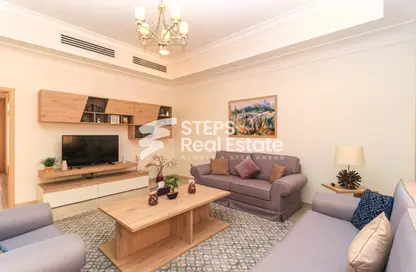 Living Room image for: Compound - 3 Bedrooms - 5 Bathrooms for rent in Al Waab Street - Al Waab - Doha, Image 1