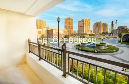 Duplex - 2 Bedrooms - 4 Bathrooms for rent in Tower 5 - Abraj Quartiers - The Pearl Island - Doha