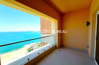 Apartment - Studio - 1 Bathroom for rent in Al Mutahidah Tower - Viva Bahriyah - The Pearl Island - Doha