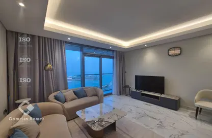 Apartment - 1 Bedroom - 2 Bathrooms for rent in Lusail Marina Heights - Marina District - Lusail Apartment - 1 Bedroom - 2 Bathrooms for rent in Lusail Marina Heights - Marina District - Lusail