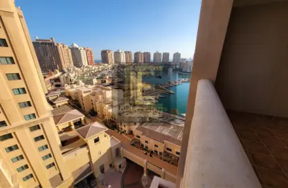 Apartment - 2 Bedrooms - 2 Bathrooms for rent in East Porto Drive - Porto Arabia - The Pearl Island - Doha