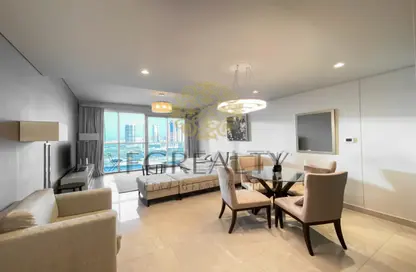Apartment - 1 Bedroom - 2 Bathrooms for rent in Burj DAMAC Marina - Marina District - Lusail