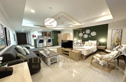 Apartment - Studio - 1 Bathroom for rent in East Porto Drive - Porto Arabia - The Pearl Island - Doha