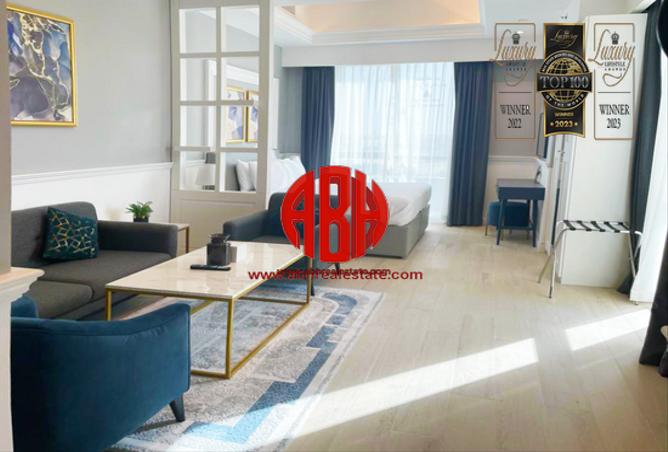 Apartment - Studio - 1 Bathroom for rent in Al Jassim Tower - C-Ring Road - Al Sadd - Doha