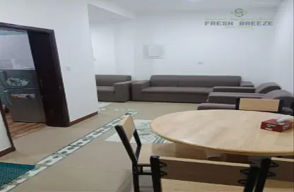 Living / Dining Room image for: Apartment - 2 Bedrooms - 2 Bathrooms for rent in Old Airport Road - Doha, Image 1