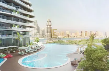 Shop - Studio - 1 Bathroom for sale in Milos Residence - West Bay Lagoon - Doha