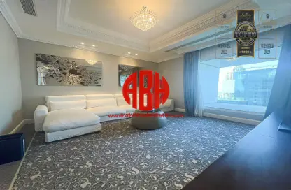 (بنتهاوس  (روف - 4 غرف نوم - 4 حمامات للايجار في برج البنك التجاري - الخليج الجنوبي - الخليج الغربي - الدوحة