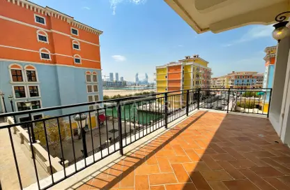 Apartment - 1 Bedroom - 2 Bathrooms for rent in Qanat Quartier - The Pearl Island - Doha