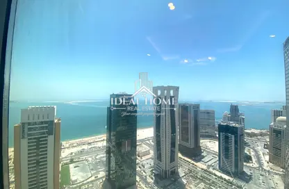 شقة - غرفة نوم - 2 حمامات للايجار في برج وست باي - الخليج الجنوبي - الخليج الغربي - الدوحة