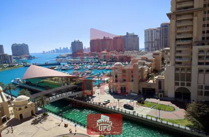 Apartment - 1 Bedroom - 2 Bathrooms for rent in Marina Gate - Porto Arabia - The Pearl Island - Doha