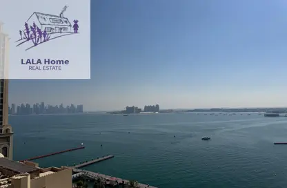 Apartment - 3 Bedrooms - 5 Bathrooms for rent in West Porto Drive - Porto Arabia - The Pearl Island - Doha
