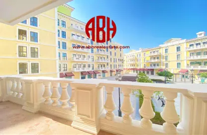Balcony image for: Apartment - 2 Bedrooms - 3 Bathrooms for rent in Mercato - Qanat Quartier - The Pearl Island - Doha, Image 1