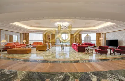 Apartment - 6 Bedrooms - 5 Bathrooms for rent in West Bay Tower - West Bay - West Bay - Doha