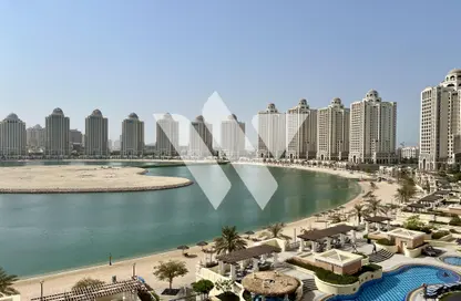 Apartment - 1 Bedroom - 2 Bathrooms for rent in Viva West - Viva Bahriyah - The Pearl Island - Doha