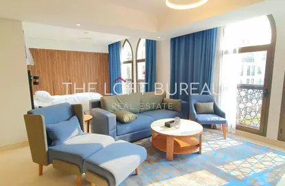 Apartment - Studio - 1 Bathroom for rent in La Plage South - La Plage - The Pearl Island - Doha