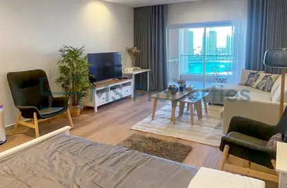 Apartment - Studio - 1 Bathroom for rent in Viva East - Viva Bahriyah - The Pearl Island - Doha
