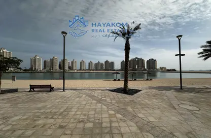 Terrace image for: Apartment - 1 Bedroom - 2 Bathrooms for rent in Viva West - Viva Bahriyah - The Pearl Island - Doha, Image 1